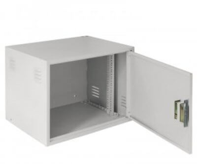 Шкаф EC-WS-096045-G 19" 9U настенный антивандальный Ш600хВ470хГ450мм, OEM, серый NETLAN