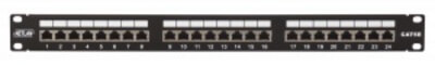 Патч-панель EC-URP-24-SD2 19", 1U, 24xRJ45 кат.5e NETLAN