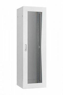 Шкаф TFR-246080-GMMM-GY 19", 24U, стеклянная дверь, Ш600хВ1265хГ800мм TLK