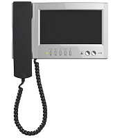 Монитор домофона VIZIT-M468MS (Цвет корпуса -серебристый, цвет трубки - тёмно-серый)