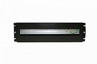 Панель BPB19-PS-3U-RAL9005 с DIN-рейкой с регулируемой глубиной установки, 19