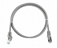 Патч-корд NMC-PC4SD55B-ES-005-C-GY F/UTP 4 пары, Кат.5е (Класс D), 100МГц, 2хRJ45/8P8C, серый 0,5 м Nikomax