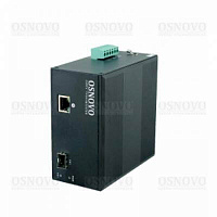 Медиаконвертер  OMC-1000-11X/I промышленный Gigabit Ethernet OSNOVO
